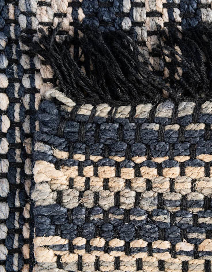 Detail image of  5' 1 x 8' Chunky Jute Rug