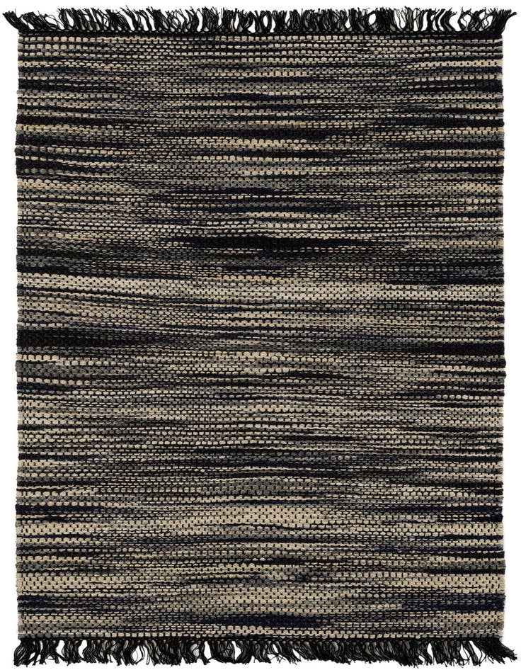 Detail image of 5' 1 x 8' Chunky Jute Rug