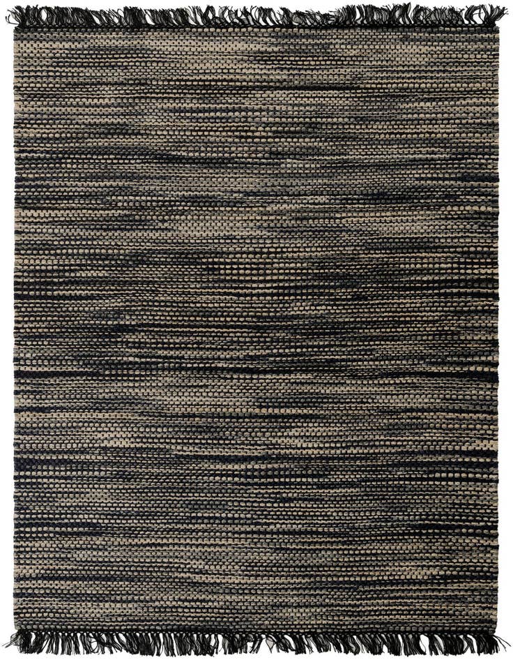 Detail image of 6' 1 x 9' Hand Woven Chunky Jute Rug