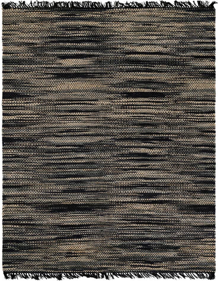 Detail image of 7' 1 x 10' Hand Woven Chunky Jute Rug