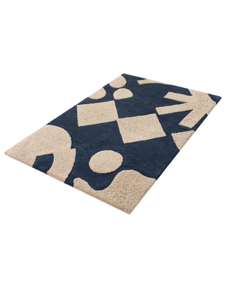 Detail image of 3' 3 x 5' 3 Handtufted Wool Rug