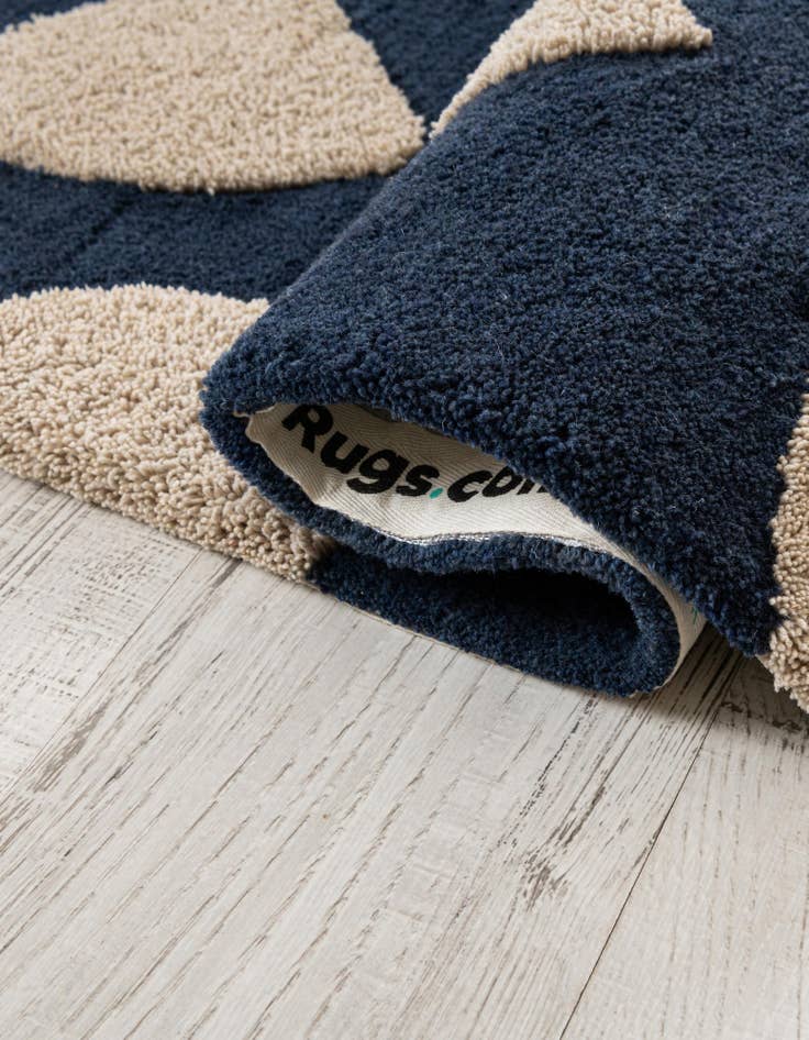 Detail image of 2' x 3' 1 Handtufted Wool Rug