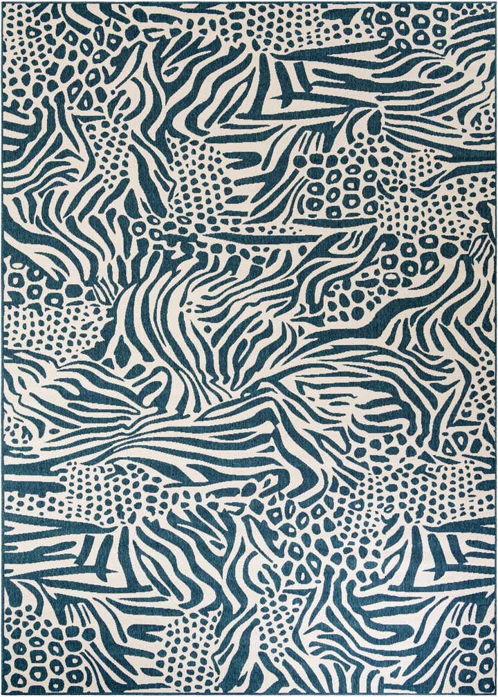 10' x 14' Easy-Clean Safari Indoor / Outdoor Rug