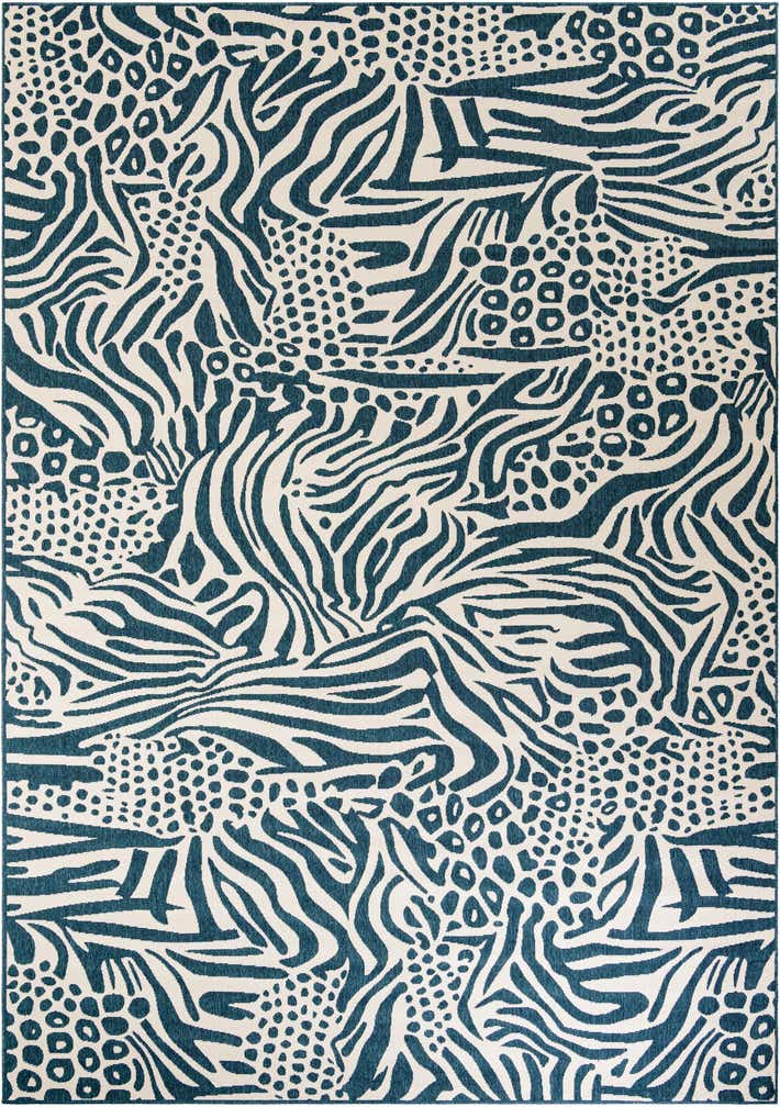 10' x 14' Easy-Clean Safari Indoor / Outdoor Rug