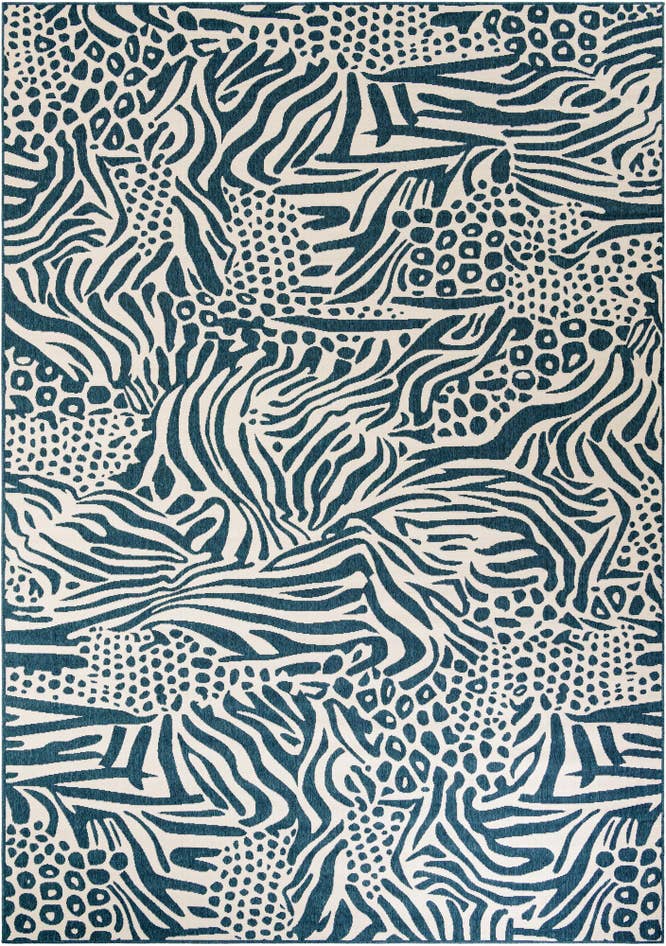 Detail image of 10' x 14' Easy-Clean Safari Indoor / Outdoor Rug
