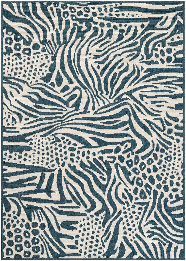 4' x 6' Easy-Clean Safari Indoor / Outdoor Rug
