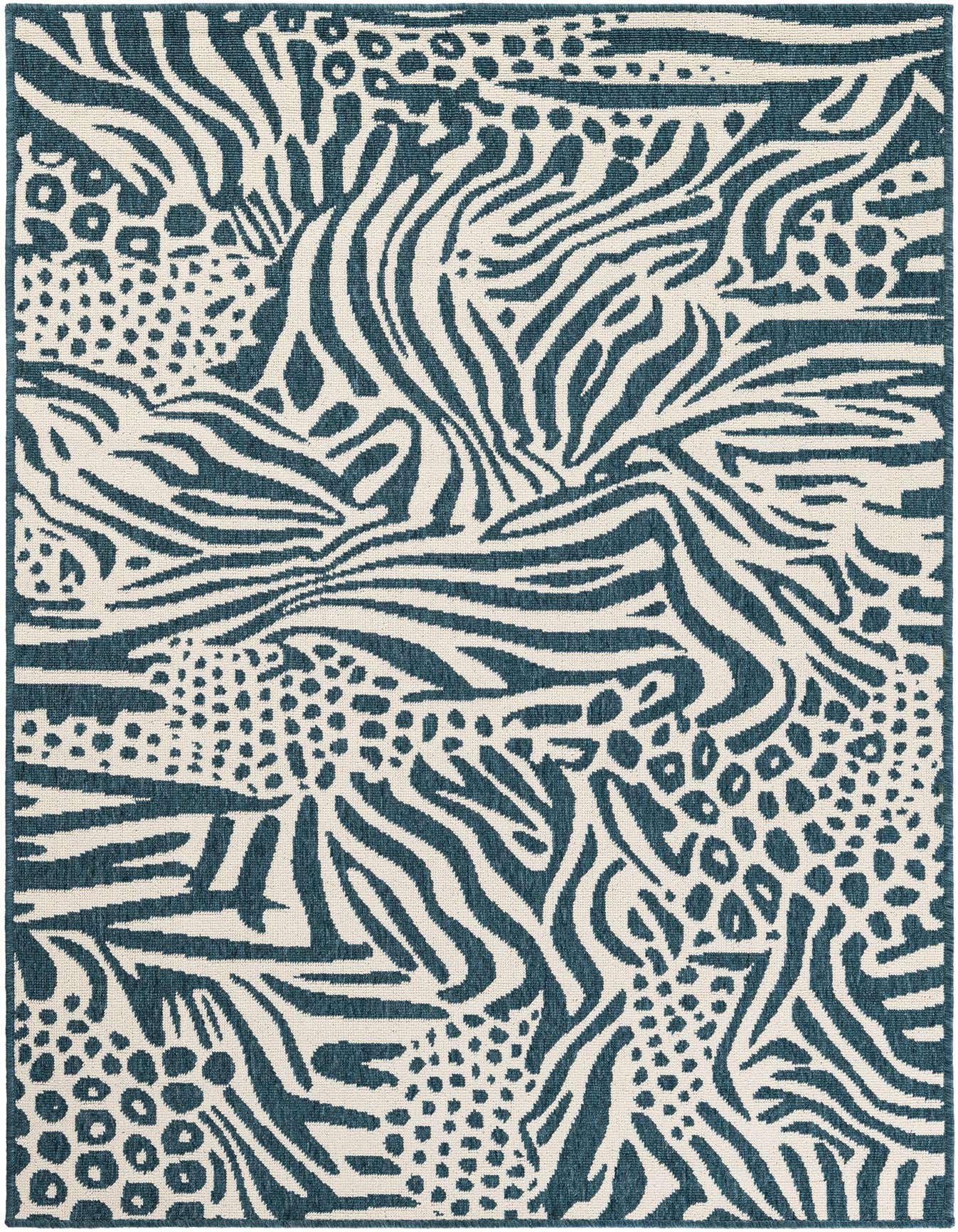 4' x 6' Easy-Clean Safari Indoor / Outdoor Rug