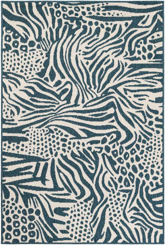 4' x 6' Easy-Clean Safari Indoor / Outdoor Rug
