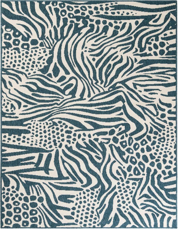 Detail image of 5' x 8' Easy-Clean Safari Indoor / Outdoor Rug