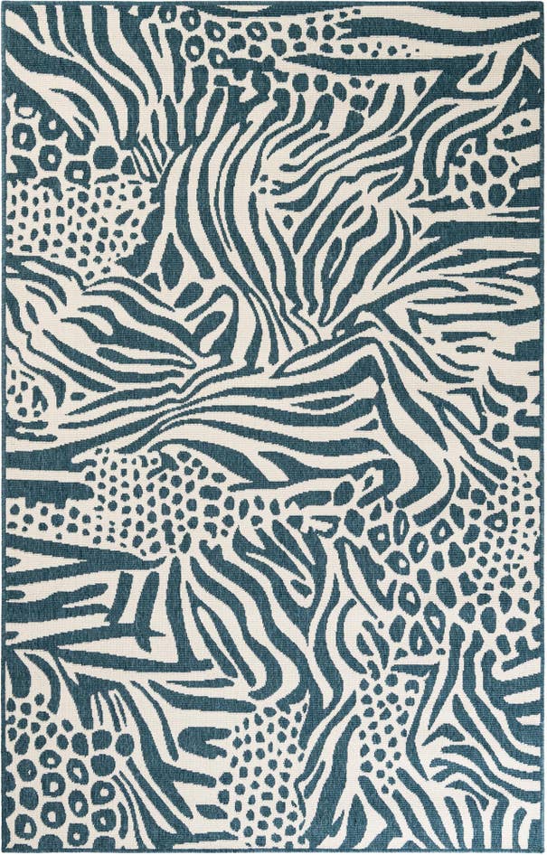 Detail image of 5' x 8' Easy-Clean Safari Indoor / Outdoor Rug