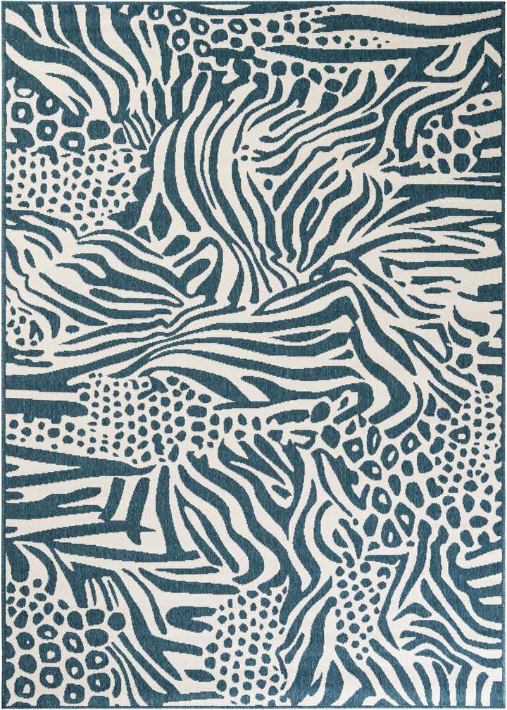6' x 9' Easy-Clean Safari Indoor / Outdoor Rug