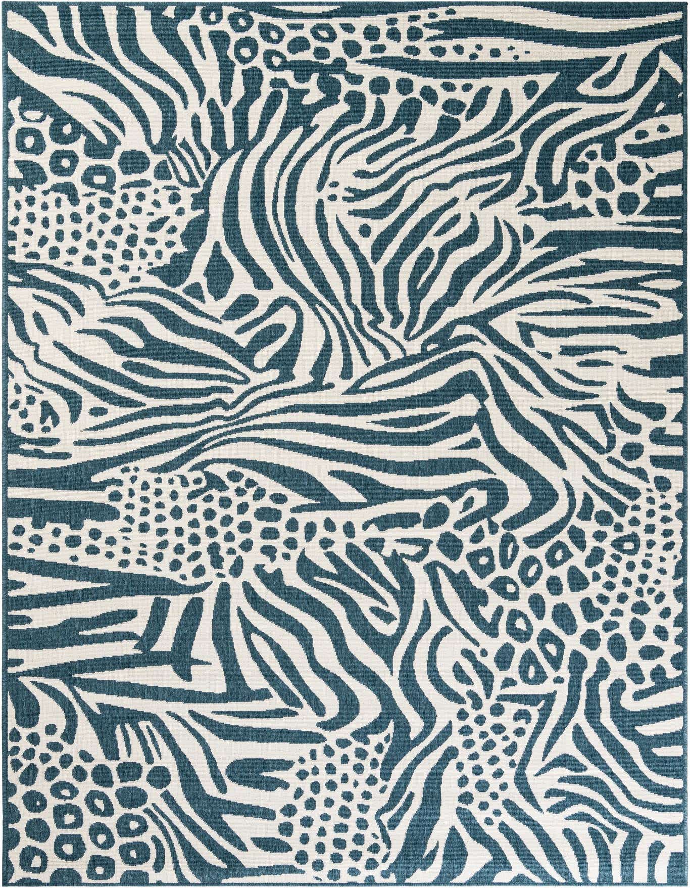 6' x 9' Easy-Clean Safari Indoor / Outdoor Rug