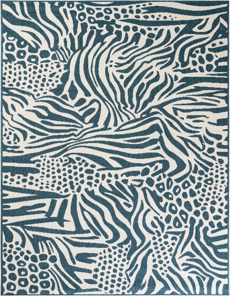 Detail image of 6' x 9' Easy-Clean Safari Indoor / Outdoor Rug