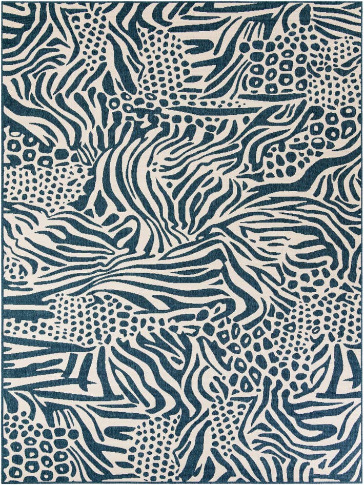 Detail image of 9' x 12' Easy-Clean Safari Indoor / Outdoor Rug