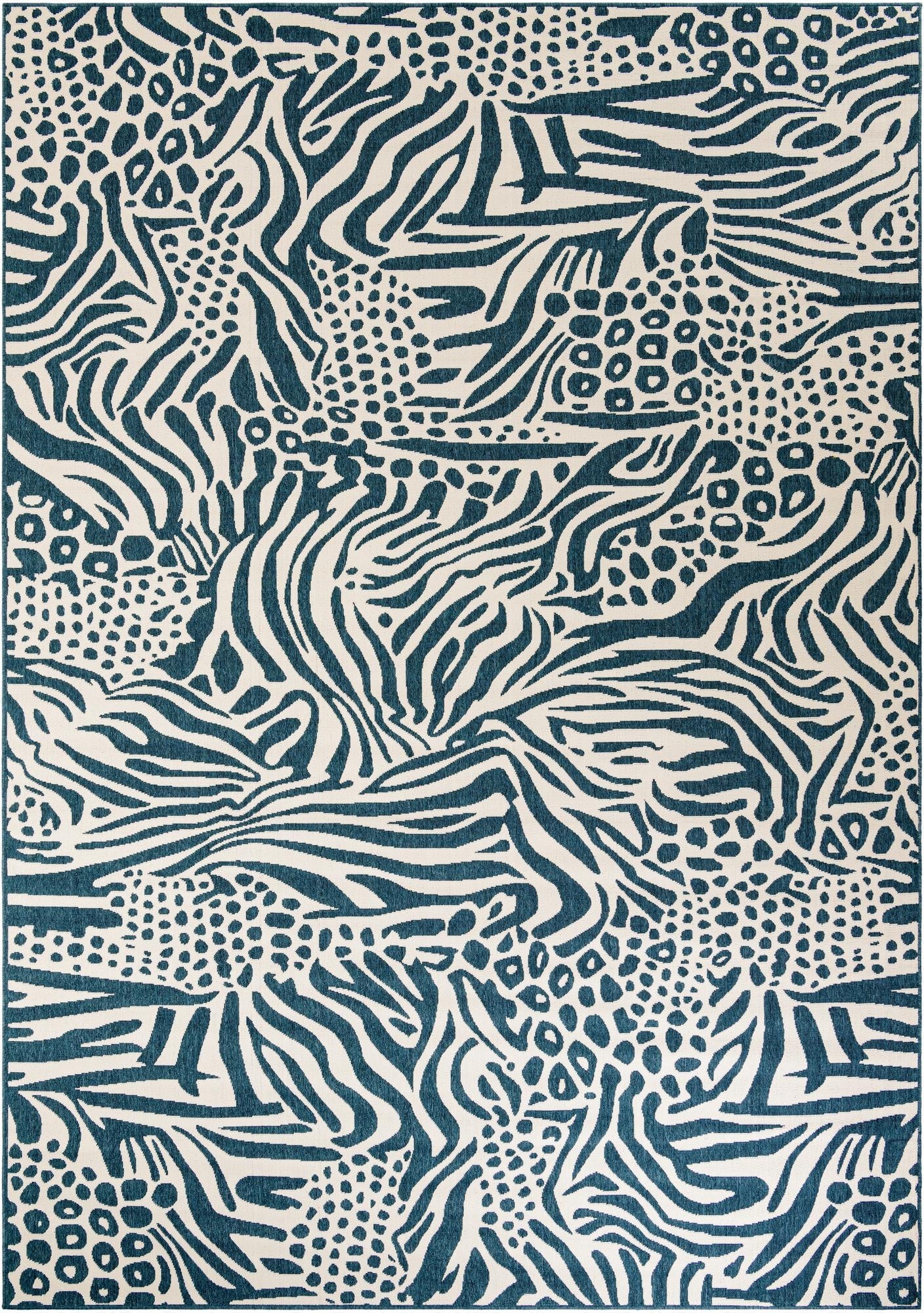 10' x 14'  Washable Safari Indoor / Outdoor Rug