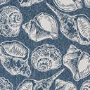 Rug Navy Blue and Ivory Swatch link