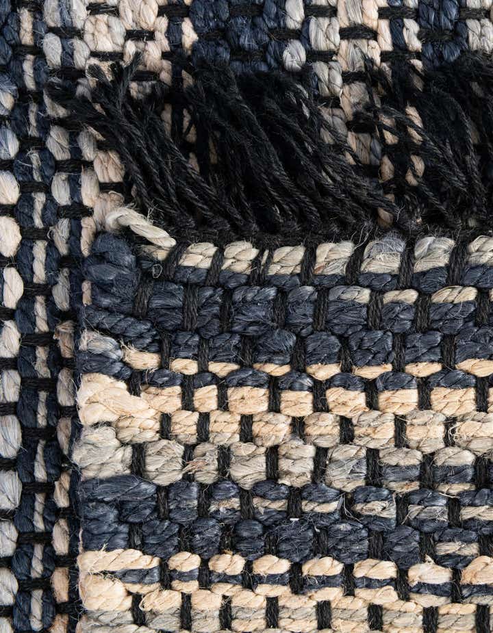 2' x 8' Hand Woven Chunky Jute Runner Rug