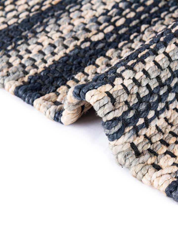 2' x 8' Hand Woven Chunky Jute Runner Rug