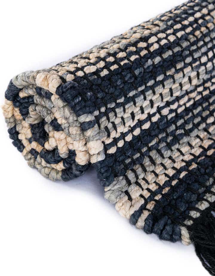 2' x 8' Hand Woven Chunky Jute Runner Rug