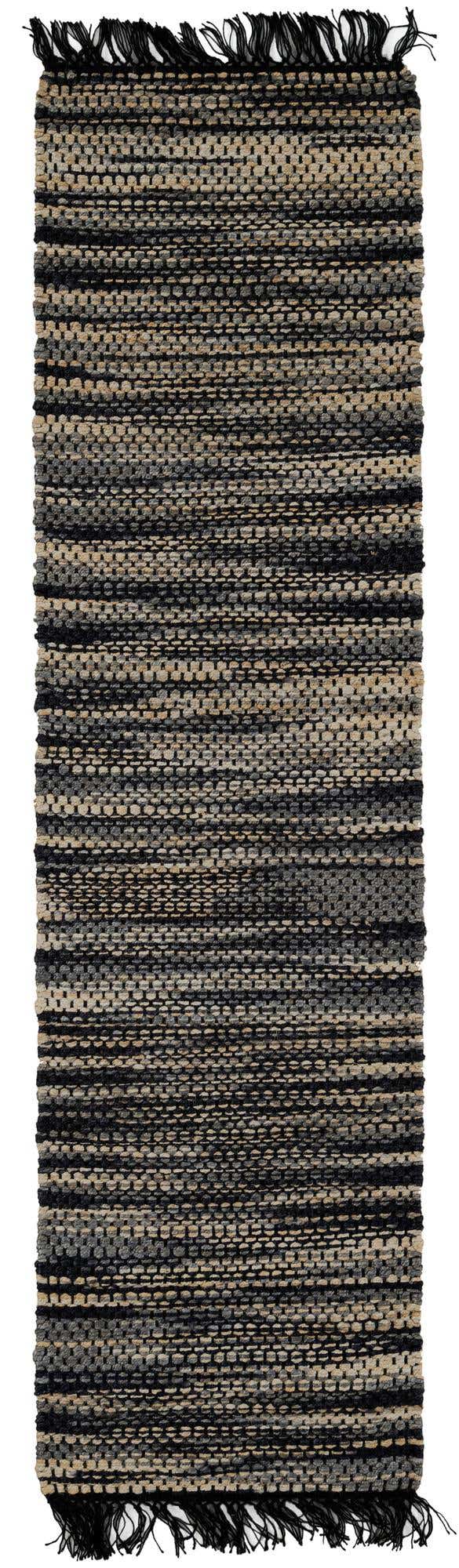 2' x 8' Hand Woven Chunky Jute Runner Rug