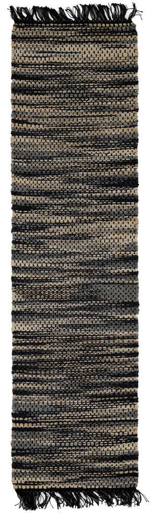 2' x 8' Hand Woven Chunky Jute Runner Rug