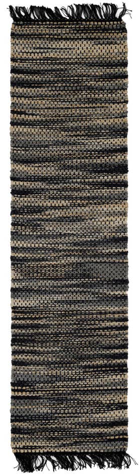Detail image of 2' x 8' Hand Woven Chunky Jute Runner Rug