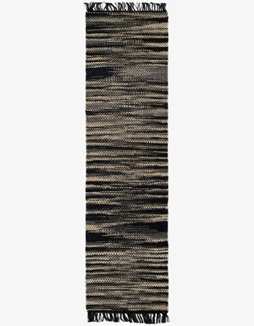 2' 7 x 10' Hand Woven Chunky Jute Runner Rug