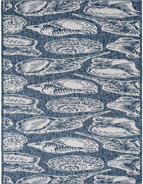 Detail image of 2' 7 x 12' Easy-Clean Coastal Indoor / Outdoor Runner Rug