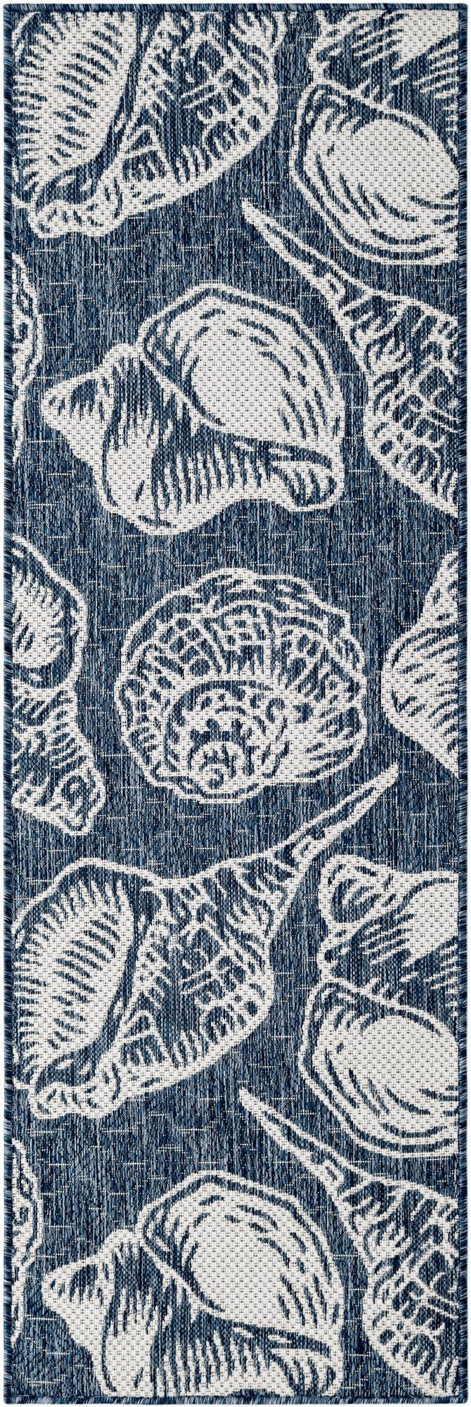 Rug Navy Blue and Ivory Swatch link