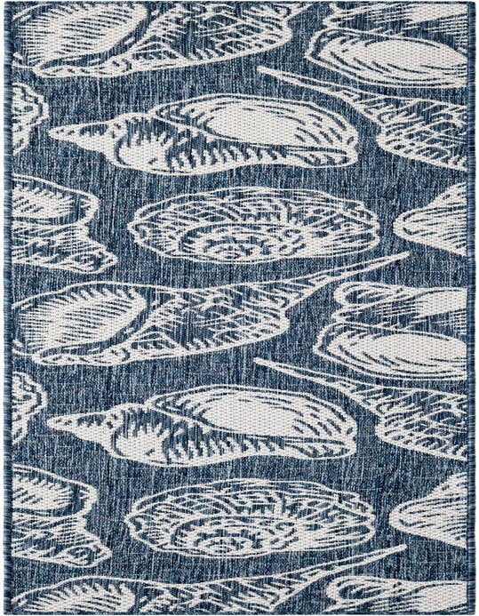Detail image of 2' x 8' Easy-Clean Coastal Indoor / Outdoor Runner Rug