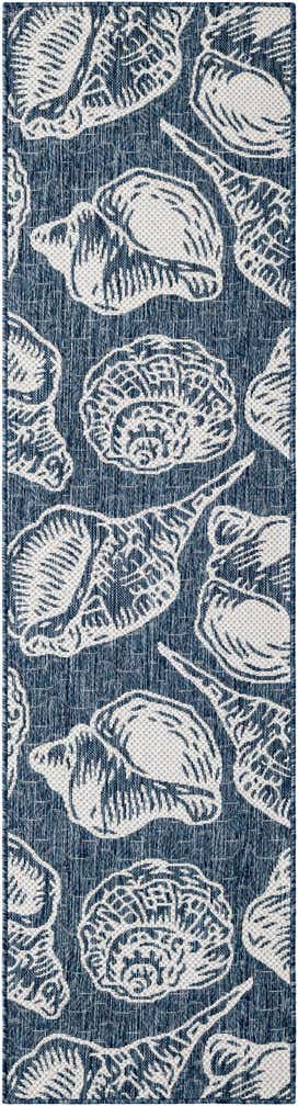 2' x 8' Easy-Clean Coastal Indoor / Outdoor Runner Rug