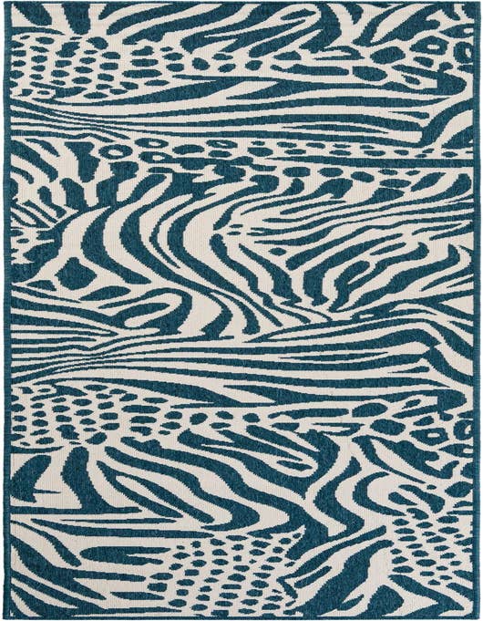 Detail image of 2' 7 x 10' Easy-Clean Safari Indoor / Outdoor Runner Rug