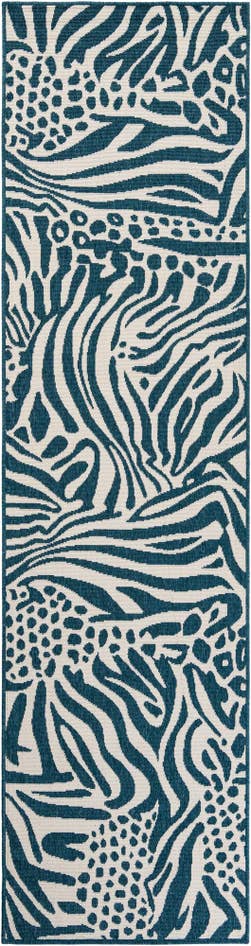 Detail image of 2' 7 x 10' Easy-Clean Safari Indoor / Outdoor Runner Rug