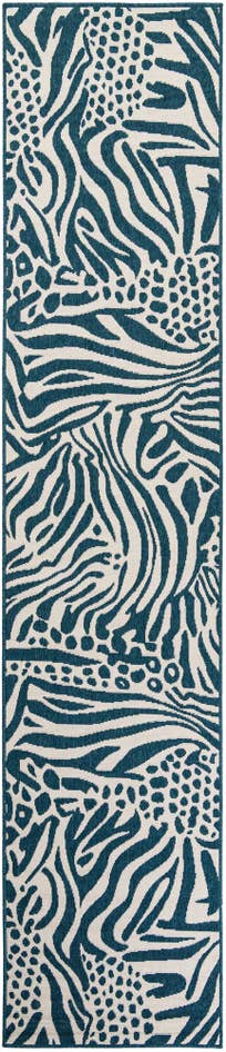 Detail image of 2' 7 x 12' Easy-Clean Safari Indoor / Outdoor Runner Rug