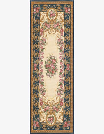 2' x 6' Easy-Clean Traditional Indoor / Outdoor Runner Rug