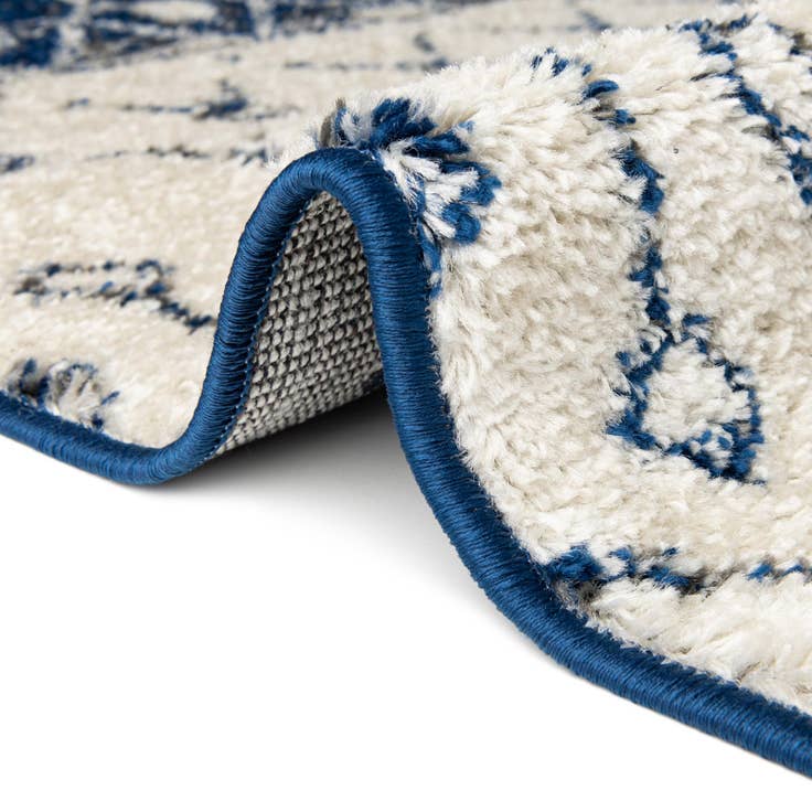 Detail image of 6' x 6' Moroccan Trellis Square Rug