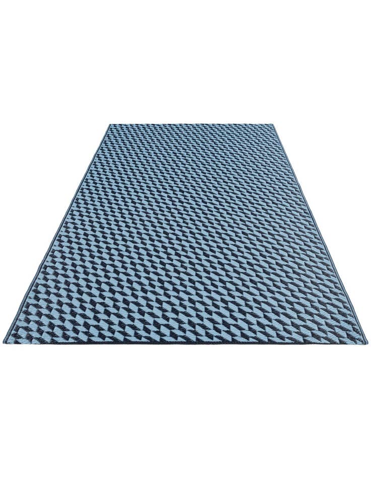 Detail image of 4' x 6' Easy-Clean Modern Indoor / Outdoor Rug