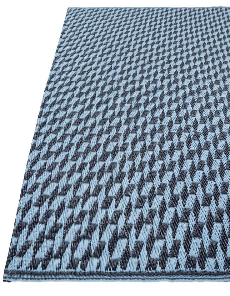 Detail image of 4' x 6' Easy-Clean Modern Indoor / Outdoor Rug