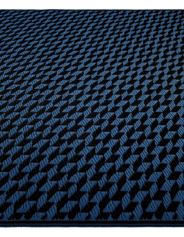 Detail image of 4' x 6' Easy-Clean Modern Indoor / Outdoor Rug