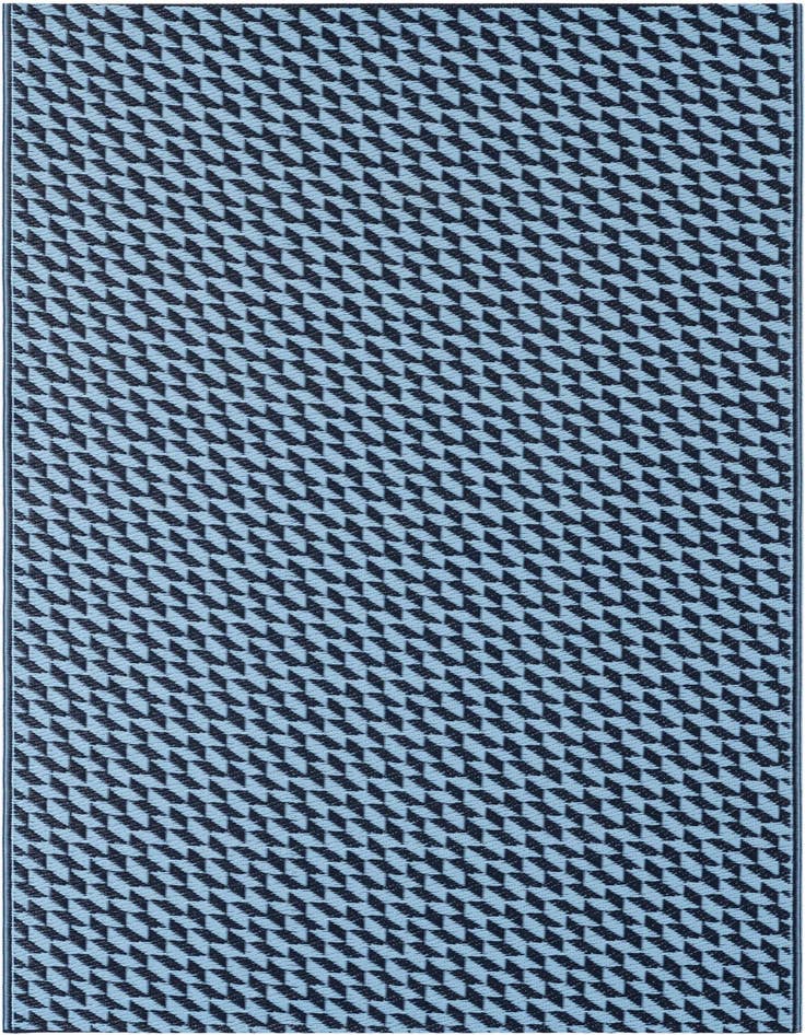 Detail image of 4' x 6' Easy-Clean Modern Indoor / Outdoor Rug