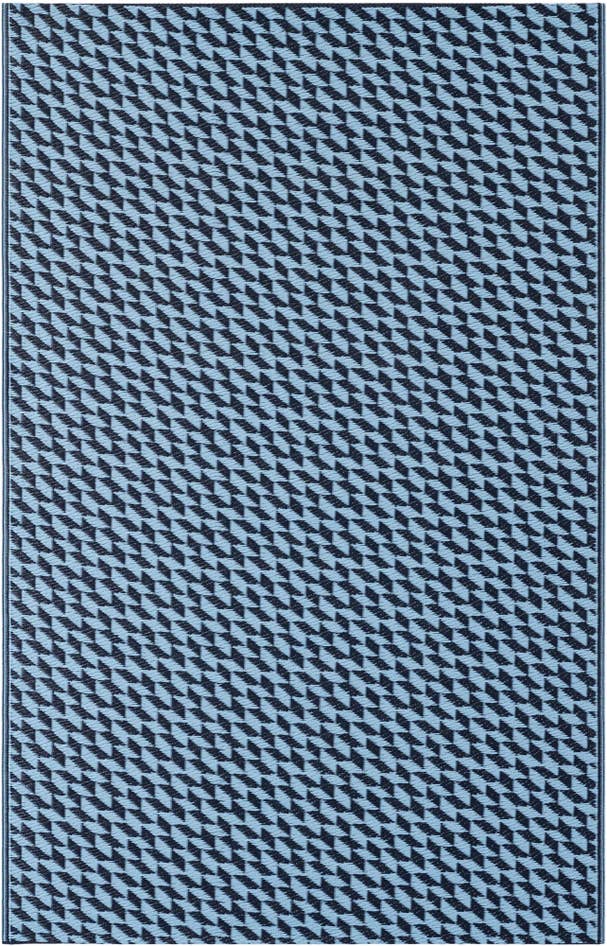 Detail image of 4' x 6' Easy-Clean Modern Indoor / Outdoor Rug
