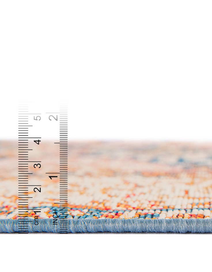 Detail image of 2' x 5' Easy-Clean Traditional Indoor / Outdoor Runner Rug