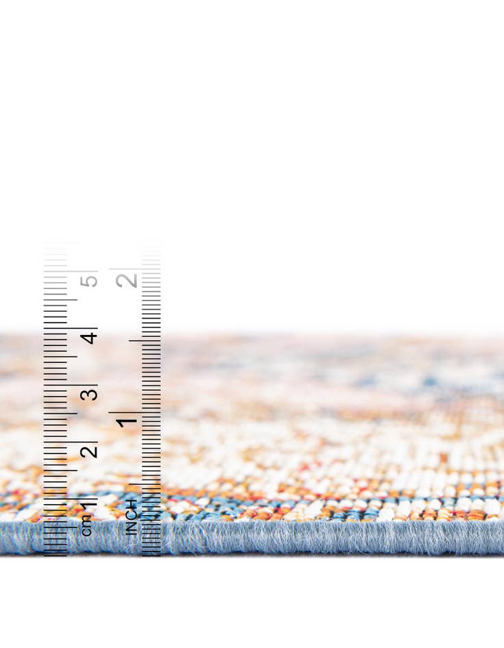 Detail image of 2' x 5'  Washable Traditional Indoor / Outdoor Runner Rug