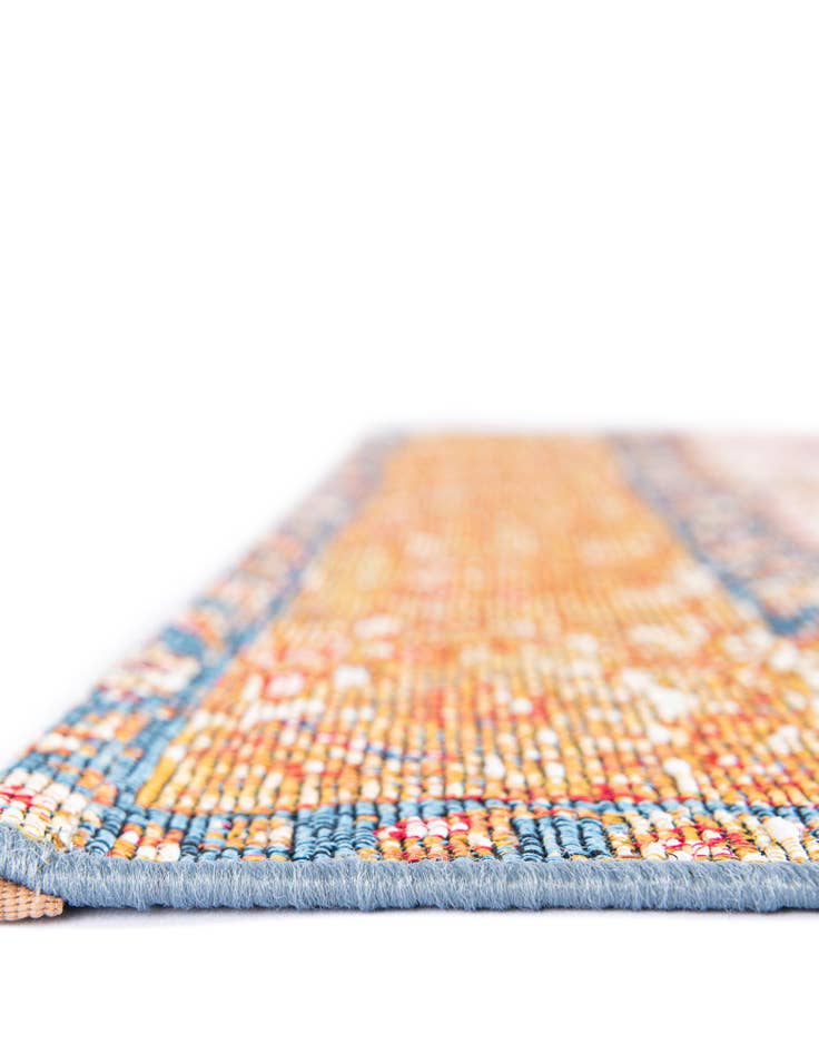 Detail image of 2' x 5'  Washable Traditional Indoor / Outdoor Runner Rug
