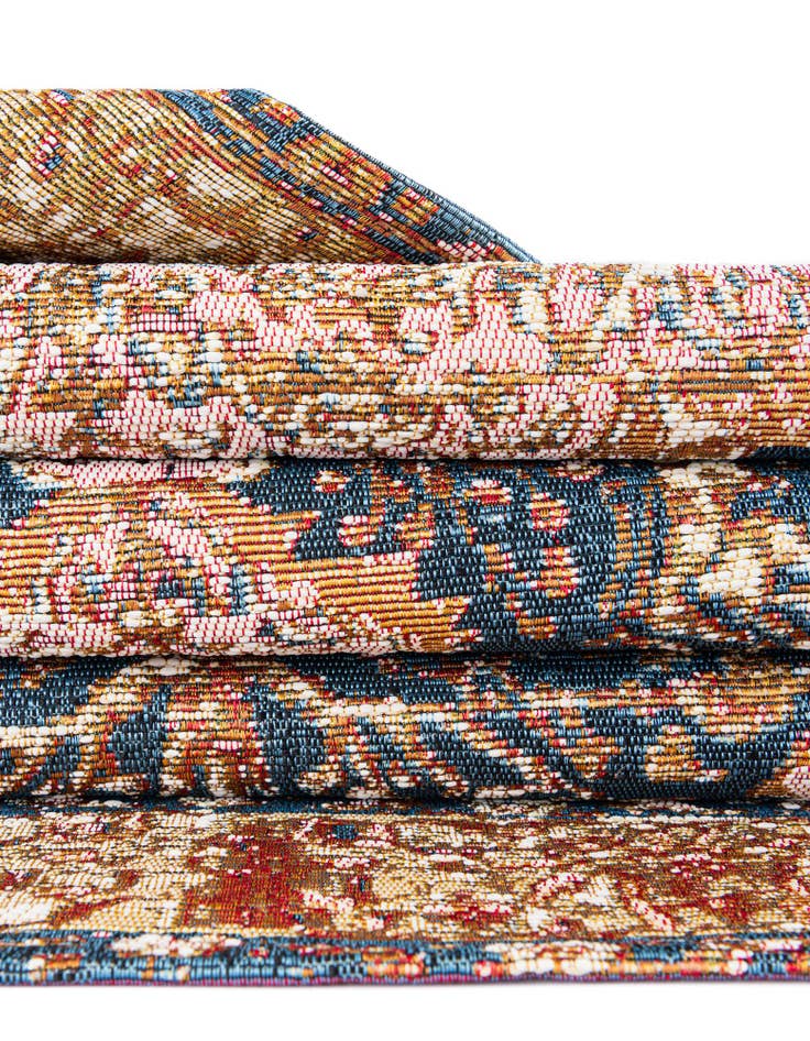 Detail image of 2' x 5'  Washable Traditional Indoor / Outdoor Runner Rug