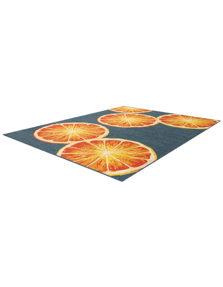 Detail image of 9' x 12'  Washable Modern Indoor / Outdoor Rug