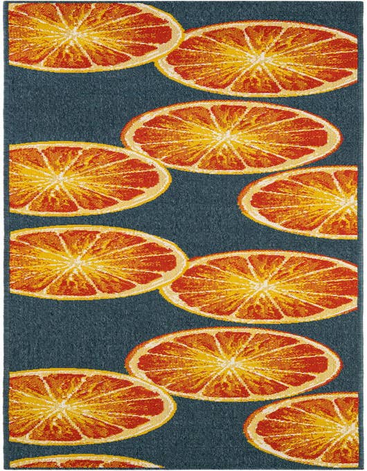 Detail image of 2' 7 x 10' Easy-Clean Modern Indoor / Outdoor Runner Rug
