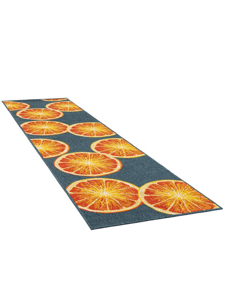 Detail image of 2' 7 x 10'  Washable Modern Indoor / Outdoor Runner Rug