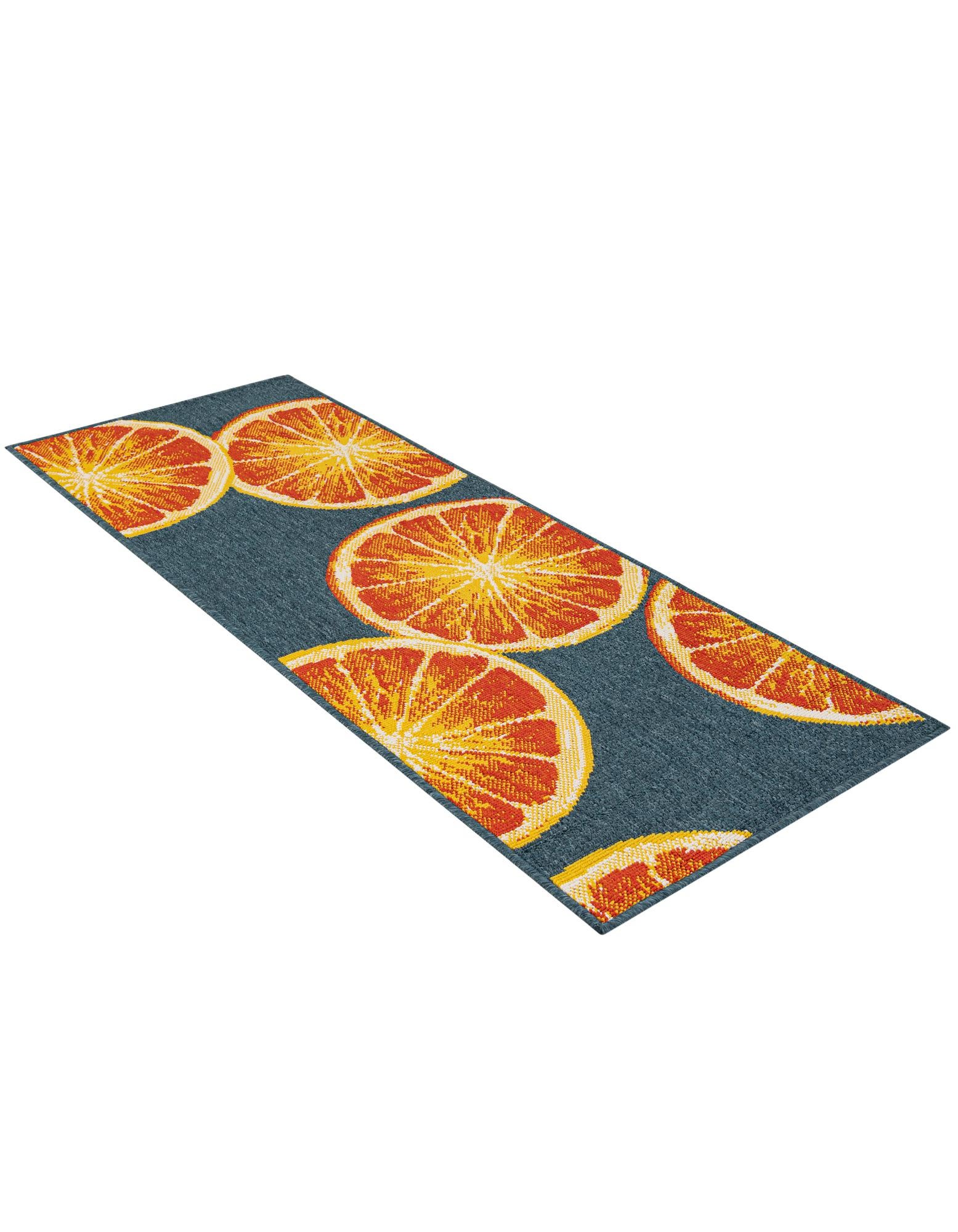 2' x 5' Easy-Clean Modern Indoor / Outdoor Runner Rug
