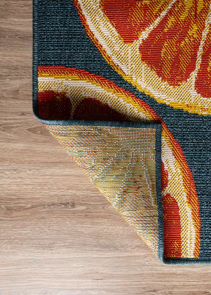 2' x 6' Easy-Clean Modern Indoor / Outdoor Runner Rug